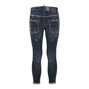 Vaqueros Skater Azul Marino Oscuro De Dsquared2