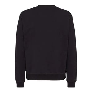 Sudadera Negra De Corte Cool Con Estampado De Hoja De Arce Y Horror De Dsquared2