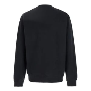 Sudadera Negra De Corte Moderno Con Logotipo Pequeño De Milán De Dsquared2
