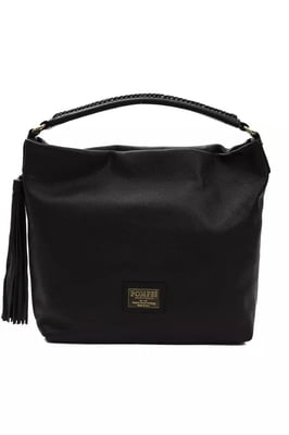 Bolso de hombro con detalle de borlas