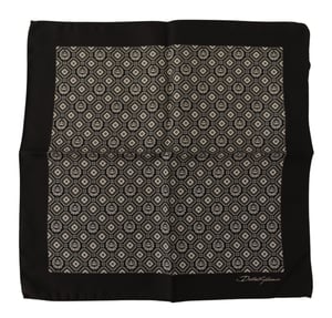 Pañuelo de bolsillo con corona geométrica