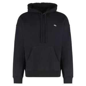 Sudadera Negra Con Logo Pequeño De Diesel