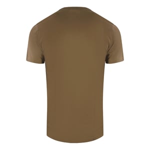 Camiseta Marrón Con El Logotipo Monótono De Diesel