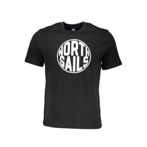 Camiseta de Manga Corta con Logo Circular