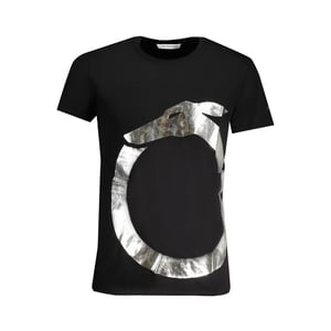 Camiseta Gráfica Greyhound de Manga Corta con Cuello Redondo