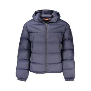 Chaqueta acolchada con capucha y cremallera