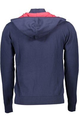 Sudadera con capucha de punto con cremallera clásica