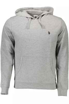 Sudadera con capucha clásica gris