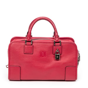 Loewe Amazona 28 en Rosa frambuesa Cuero de ternero