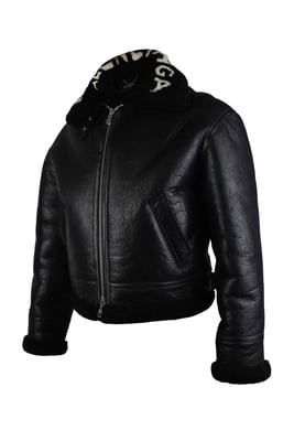 Balenciaga Chaqueta Bomber Negro