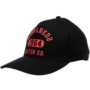 Gorra Negra Con El Logotipo De Dsquared2 1964
