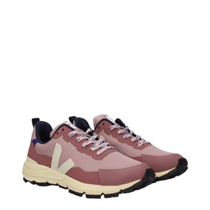 Zapatillas deportivas de tela Veja en rosa