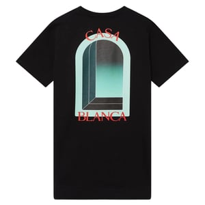Camiseta Negra De Casablanca L'arche Design