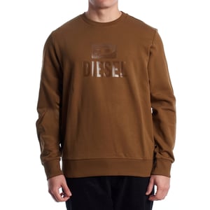 Sudadera de algodón para hombre con cuello redondo A09755_RIAJH