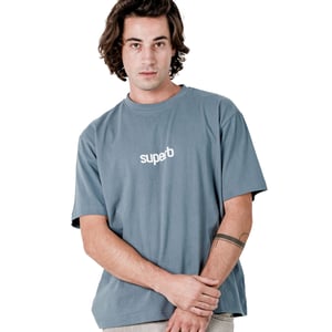 Camiseta de algodón de manga corta oversized para hombre Little Core Puffy SPRB3500