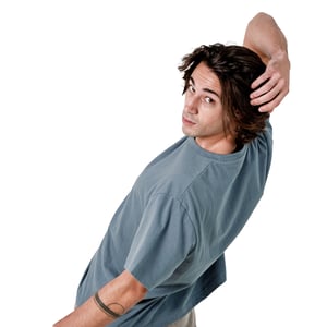 Camiseta de algodón de manga corta oversized para hombre Little Core Puffy SPRB3500