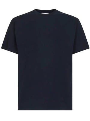 Camiseta estampada en azul marino