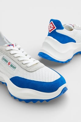 Zapatilla Casablanca Atlantis Blanca Azul (Hombres)