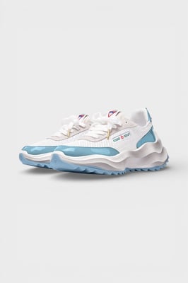 Zapatilla Casablanca Atlantis Blanca/Azul Claro para Hombre