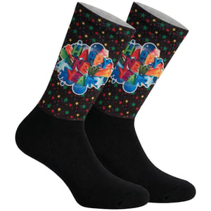 Calcetines Largos Graciosos Impresos para Hombres y Mujeres