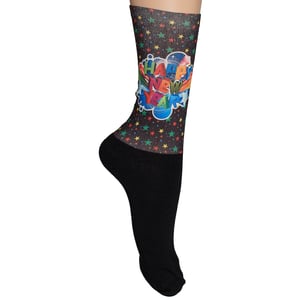 Calcetines Largos Graciosos Impresos para Hombres y Mujeres