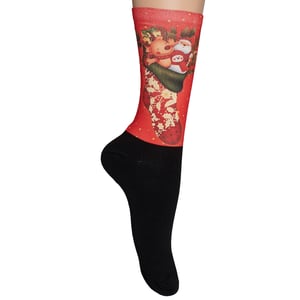 Calcetines Largos Divertidos Impresos para Hombres y Mujeres