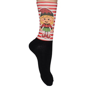 Calcetines Largos Divertidos Impresos para Hombres y Mujeres