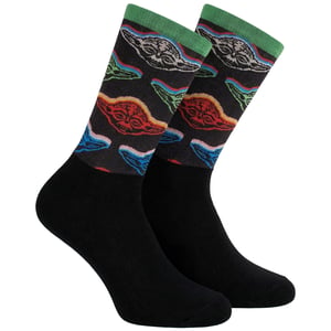 Calcetines Largos Divertidos Impresos para Hombres y Mujeres