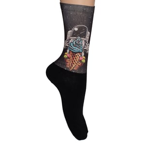 Calcetines Largos Divertidos Estampados para Hombres y Mujeres