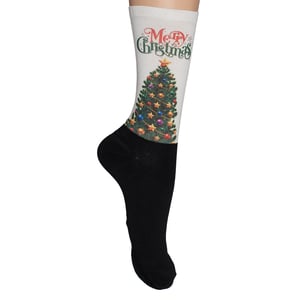 Calcetines Largos Divertidos Impresos para Hombres y Mujeres