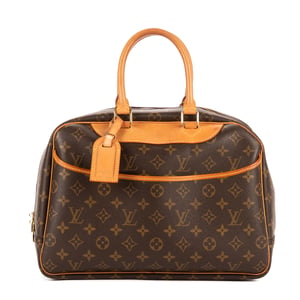 Louis Vuitton Deauville  en Brown Lienzo recubierto