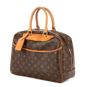Louis Vuitton Deauville  en Brown Lienzo recubierto
