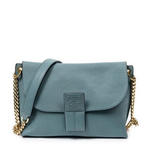 Loewe Avenue Crossbody  en Blue Cuero de ternero