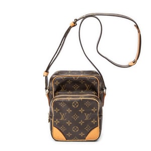 Louis Vuitton Amazone PM en Brown Lienzo recubierto