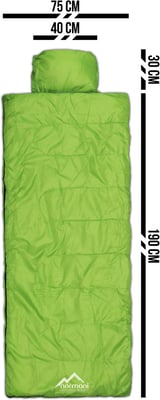 normani OUTDOOR SPORTS Saco de dormir Pilot Traveller