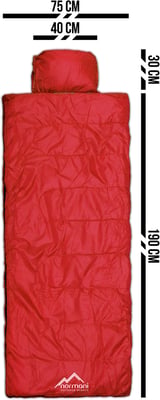 normani OUTDOOR SPORTS Saco de dormir Pilot Traveller