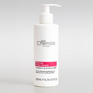 Limpiador en crema equilibrante de vitamina C y ácido glicólico 200ml