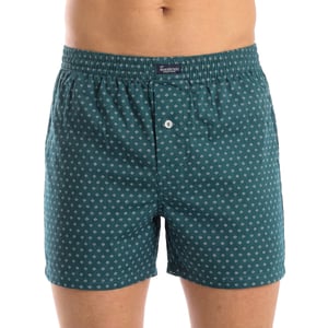 Paquete de 2 Calzoncillos Boxer de Algodón Esenciales para Hombre con Cintura Elástica A0100
