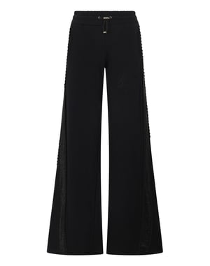 Skater Fit Tracksuit Pants Strass Band