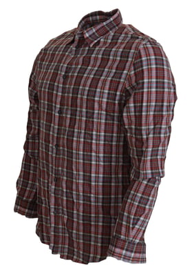 Camisa de manga larga a cuadros