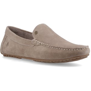 Hush Puppies Ralph Suede Cuero Mocasines para Hombre en Color Topo