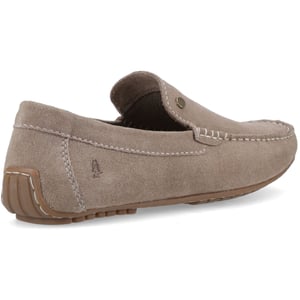 Hush Puppies Ralph Suede Cuero Mocasines para Hombre en Color Topo