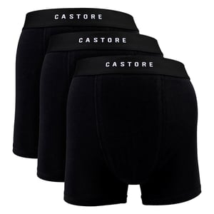 Paquete de 3 calzoncillos tipo bóxer de algodón para hombre, suaves, cómodos y de soporte.