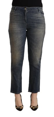 Jeans de Pierna Recta Estilo Casual