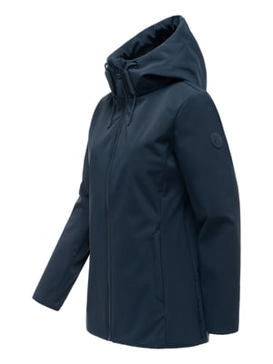 Chaqueta softshell de entretiempo para mujer Marikoo Minaa con capucha