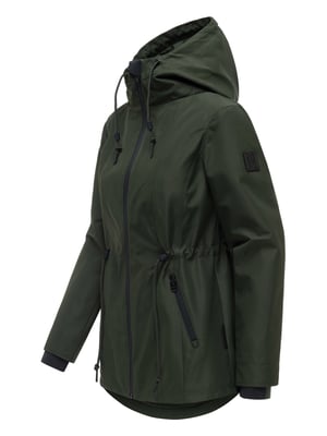 Chaqueta de entretiempo para mujer Navahoo Blumentanz con capucha
