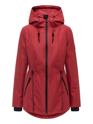 Chaqueta de entretiempo para mujer Navahoo Blumentanz con capucha