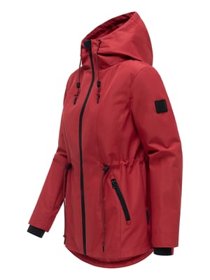 Chaqueta de entretiempo para mujer Navahoo Blumentanz con capucha