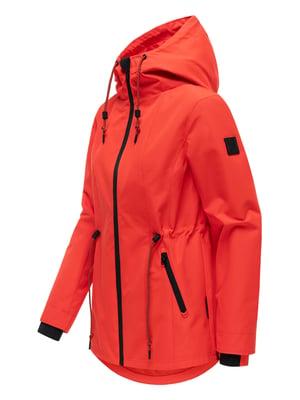 Chaqueta de entretiempo para mujer Navahoo Blumentanz con capucha