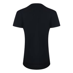 Camiseta Negra Con El Logotipo De Love Moschino